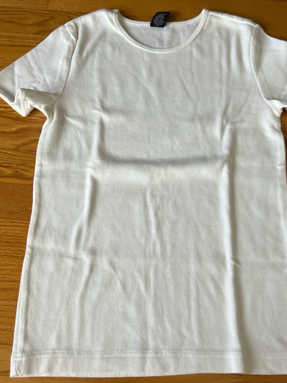 Gap White Short-Sleeve Crewneck Tee
